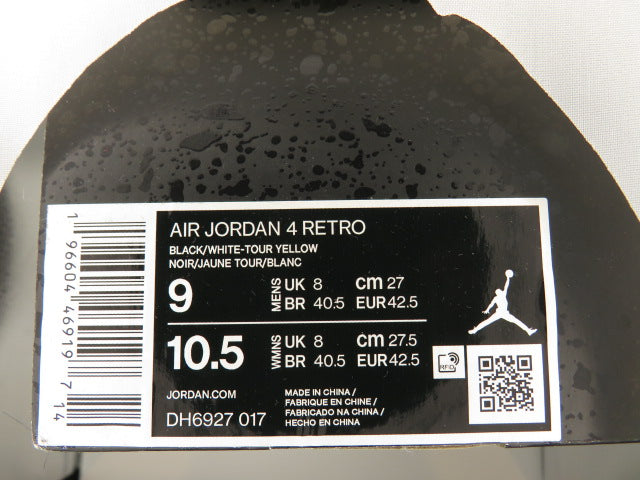 Air Jordan 4 Retro 'Thunder' 2023