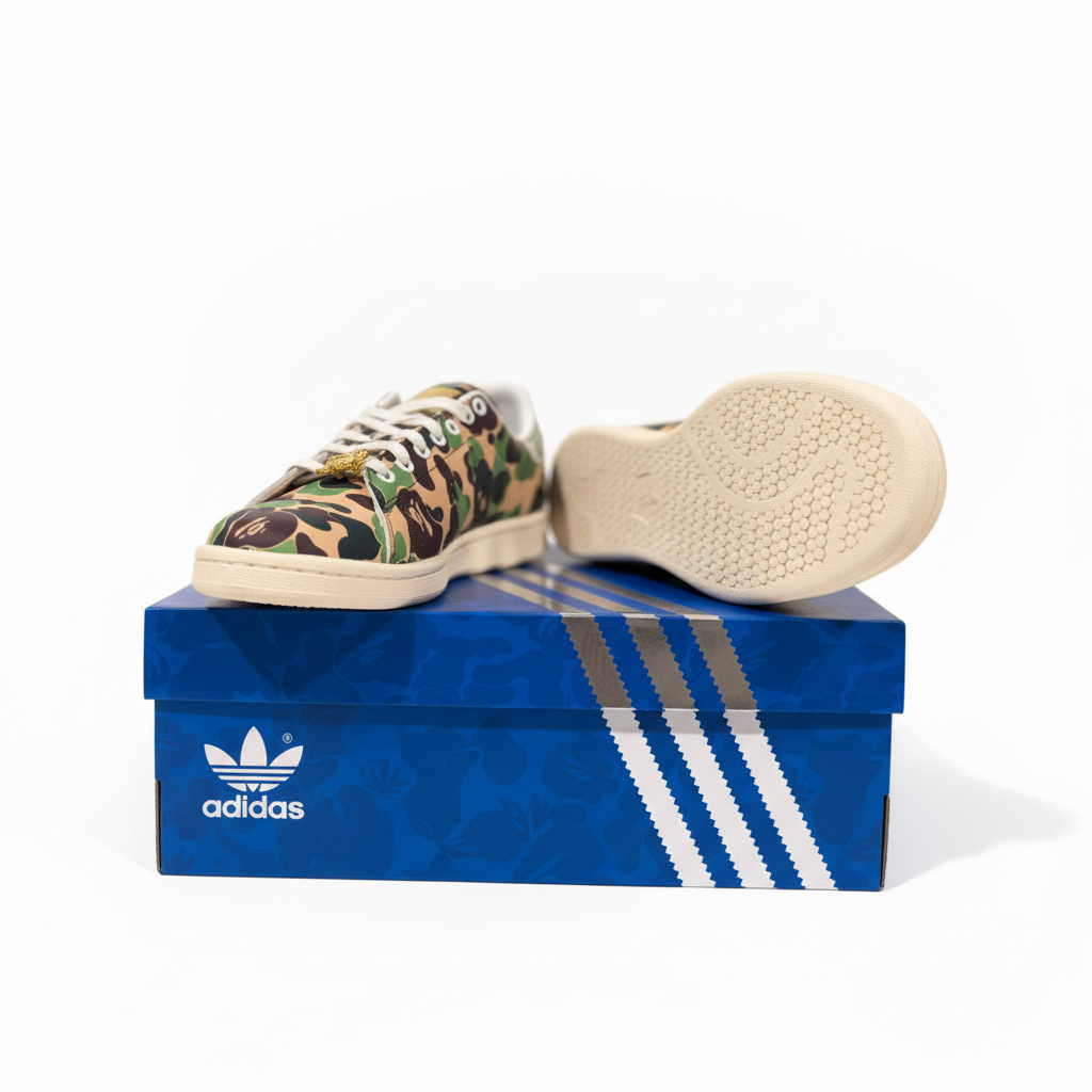 BAPE x adidas Stan Smith “30th Anniversary – ABBC Camo”